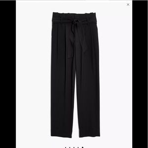 Madewell drapey paper bag pants